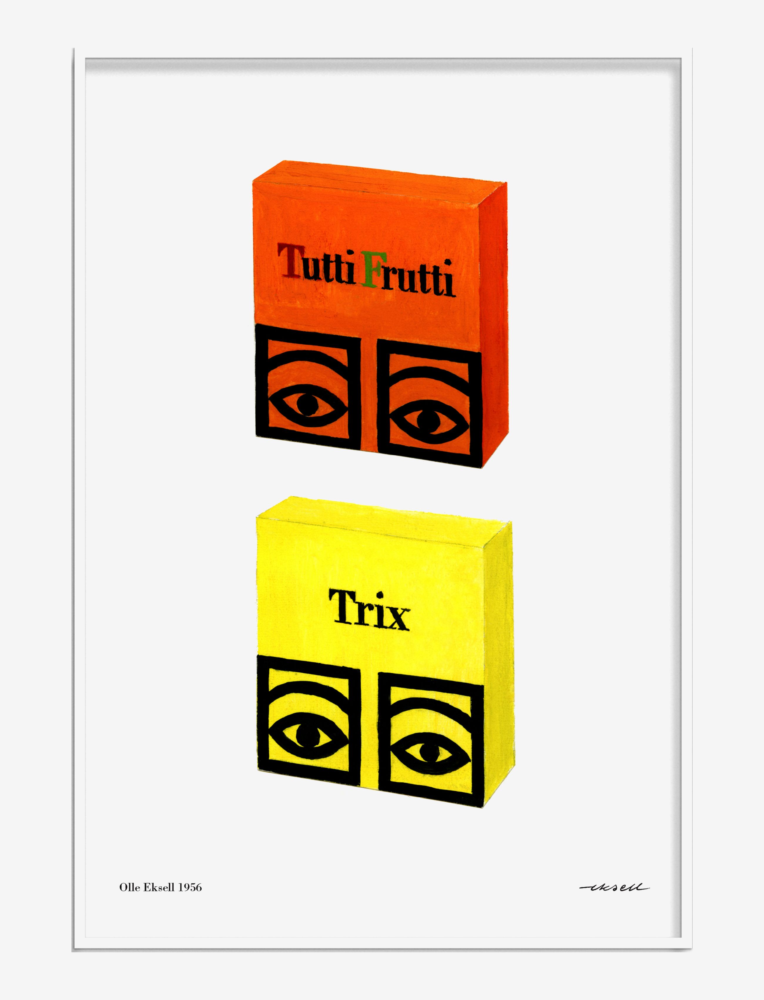 Ögon  - 1956 - Tutti Frutti and Trix - MULTICOLOUR