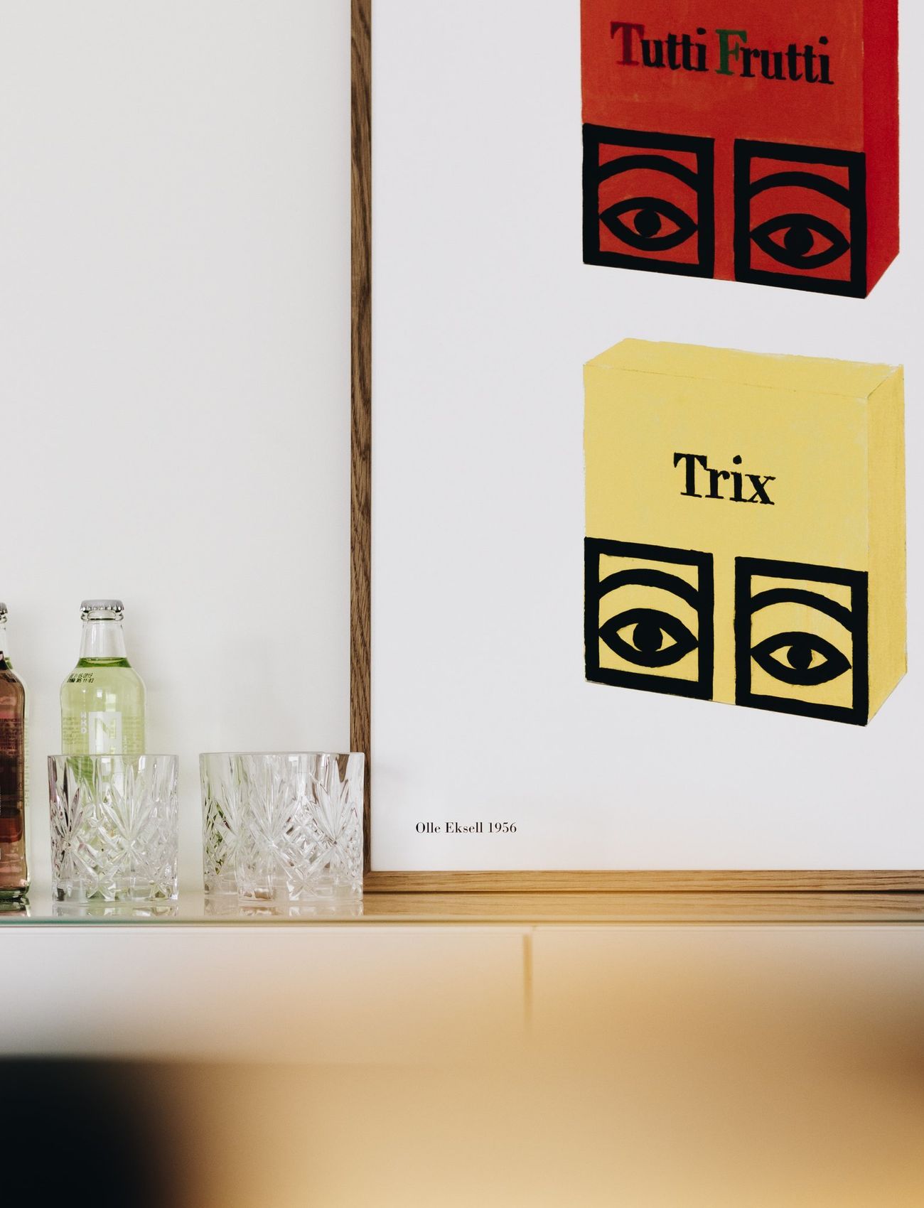 Olle Eksell - Ögon  - 1956 - Tutti Frutti and Trix - illustratsioonid - multicolour - 2