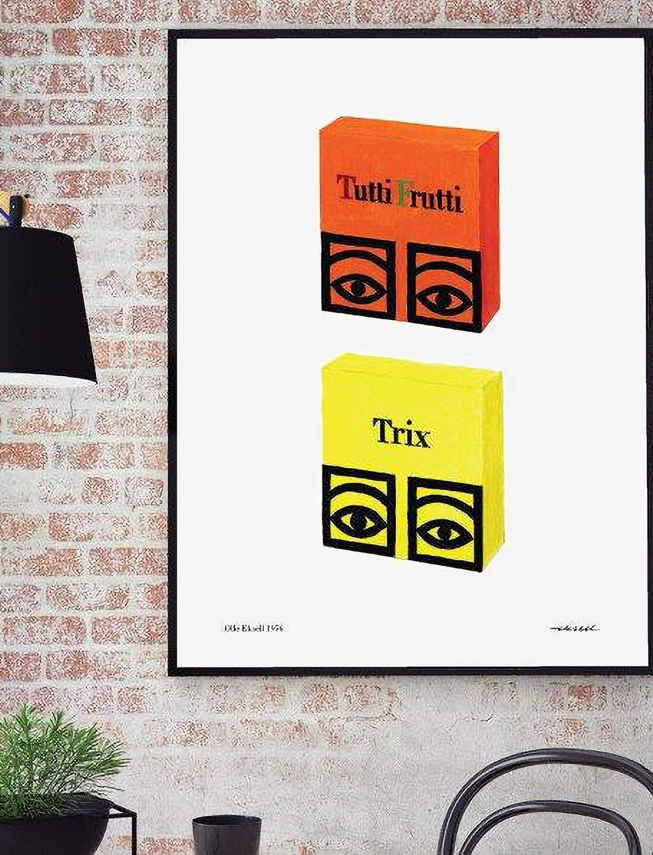 Olle Eksell - Ögon  - 1956 - Tutti Frutti and Trix - illustratsioonid - multicolour - 3