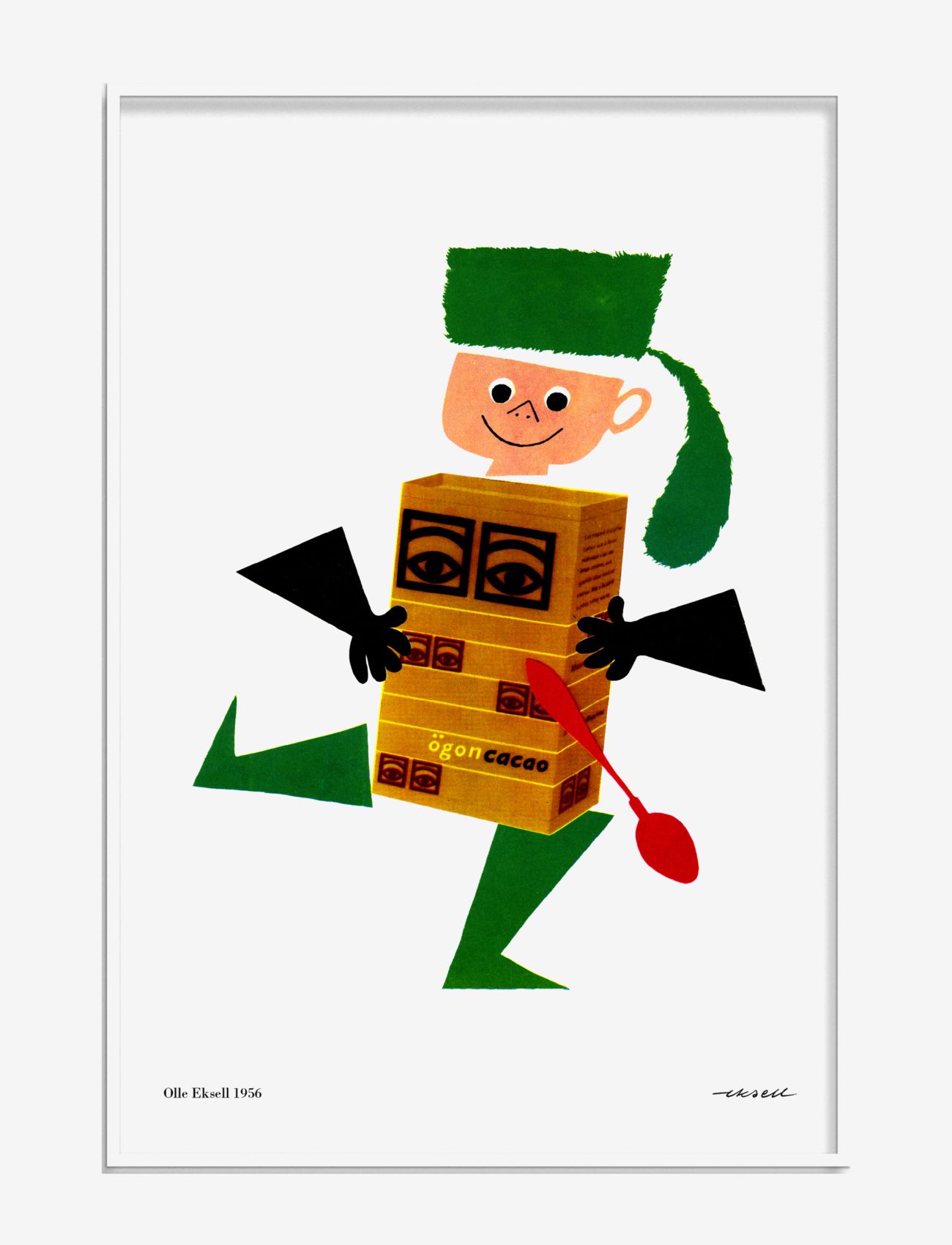 Olle Eksell - Ögon  - 1956 - Boy - illustrationen - multicolour - 0