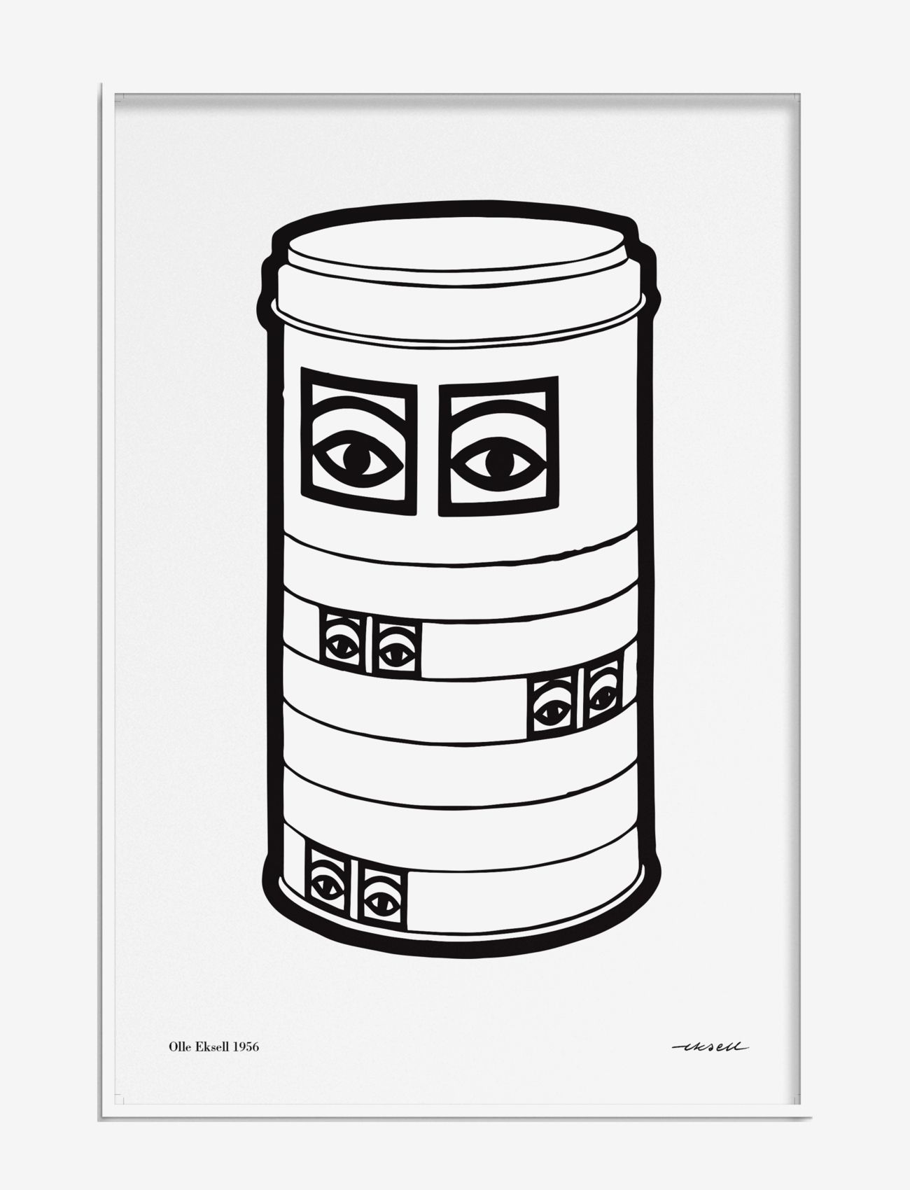 Olle Eksell - Ögon  - 1956 - Can - madalaimad hinnad - multicolour - 0