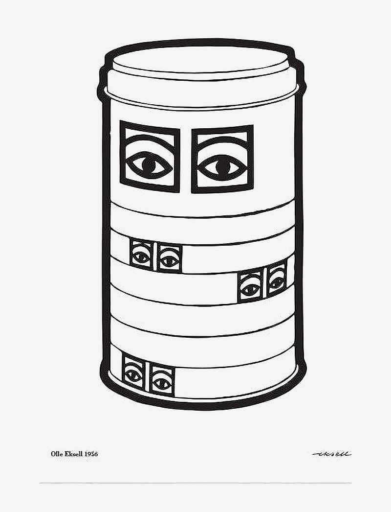 Olle Eksell - Ögon - 1956 - Can - madalaimad hinnad - multicolour - 3