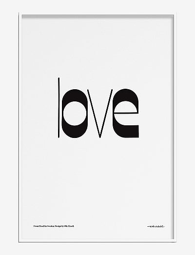 Olle Eksell Love - Schwarz-weiß-Motive - MULTICOLOUR / multi