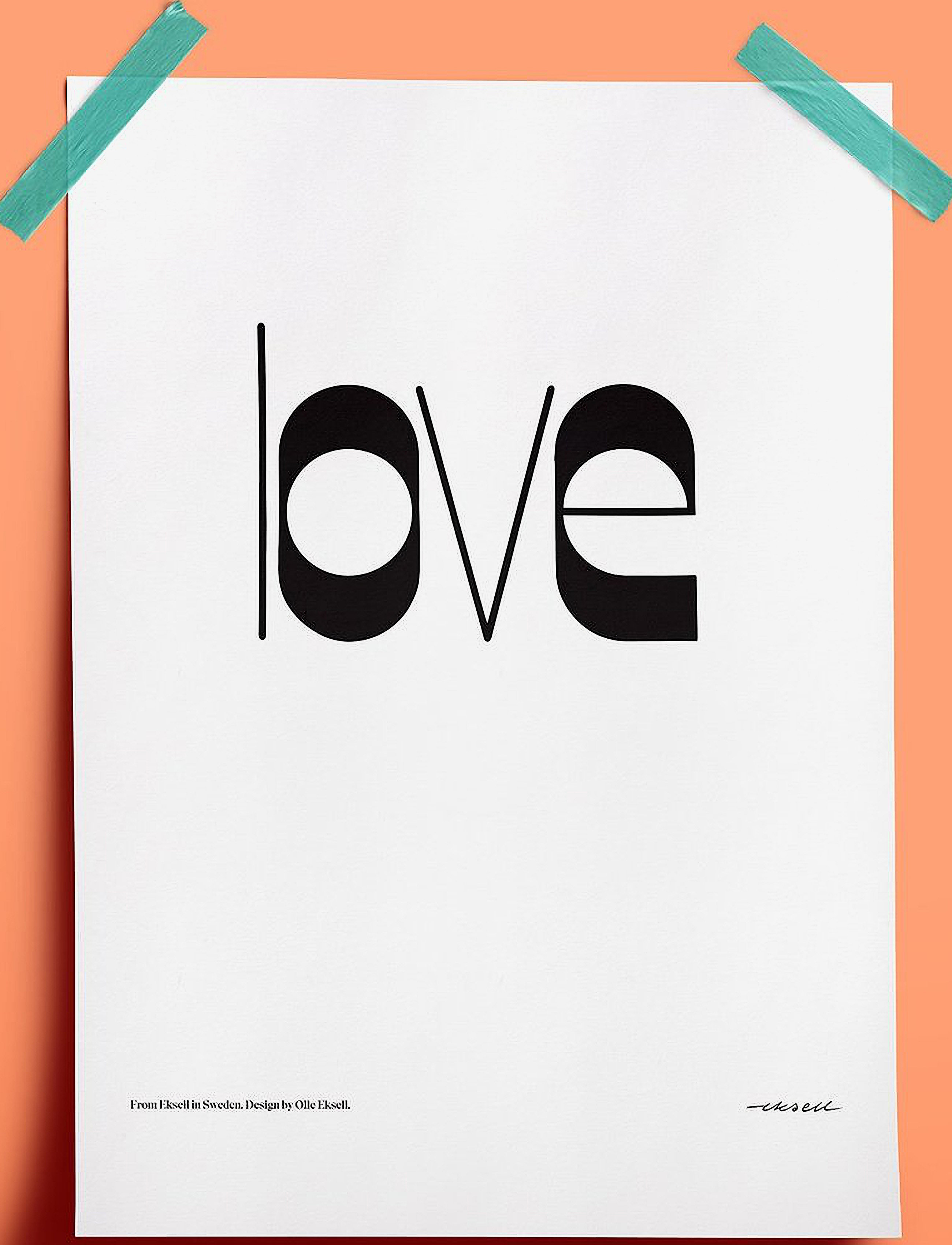 Olle Eksell - Love - die niedrigsten preise - multicolour - 4