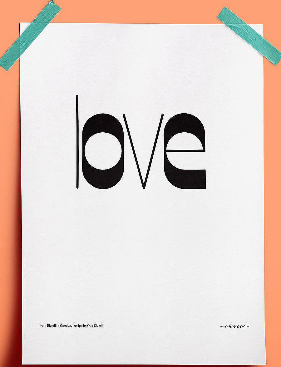 Olle Eksell - Love - madalaimad hinnad - multicolour - 4