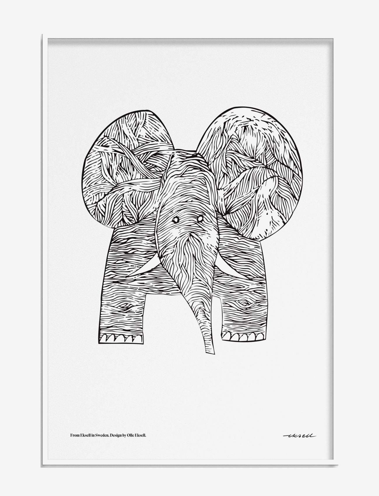 Olle Eksell - Elephant - mažiausios kainos - multicolour - 0