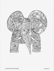 Olle Eksell - Elephant - illustrasjoner - multicolour - 3