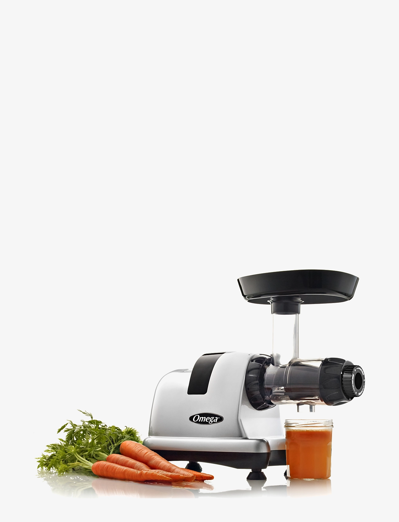 Omega - Omega Horisontal Juicer Silver - silver - 1