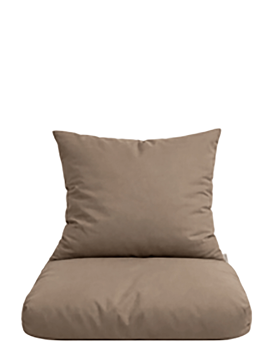 Omhu - Organic bedding set - Micro check - voodiriiete komplektid - taupe - 1