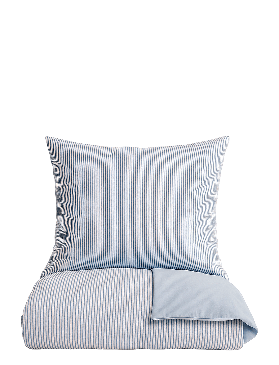 Omhu - Organic bedding set - Mini stripe - voodiriiete komplektid - blÅ - 1