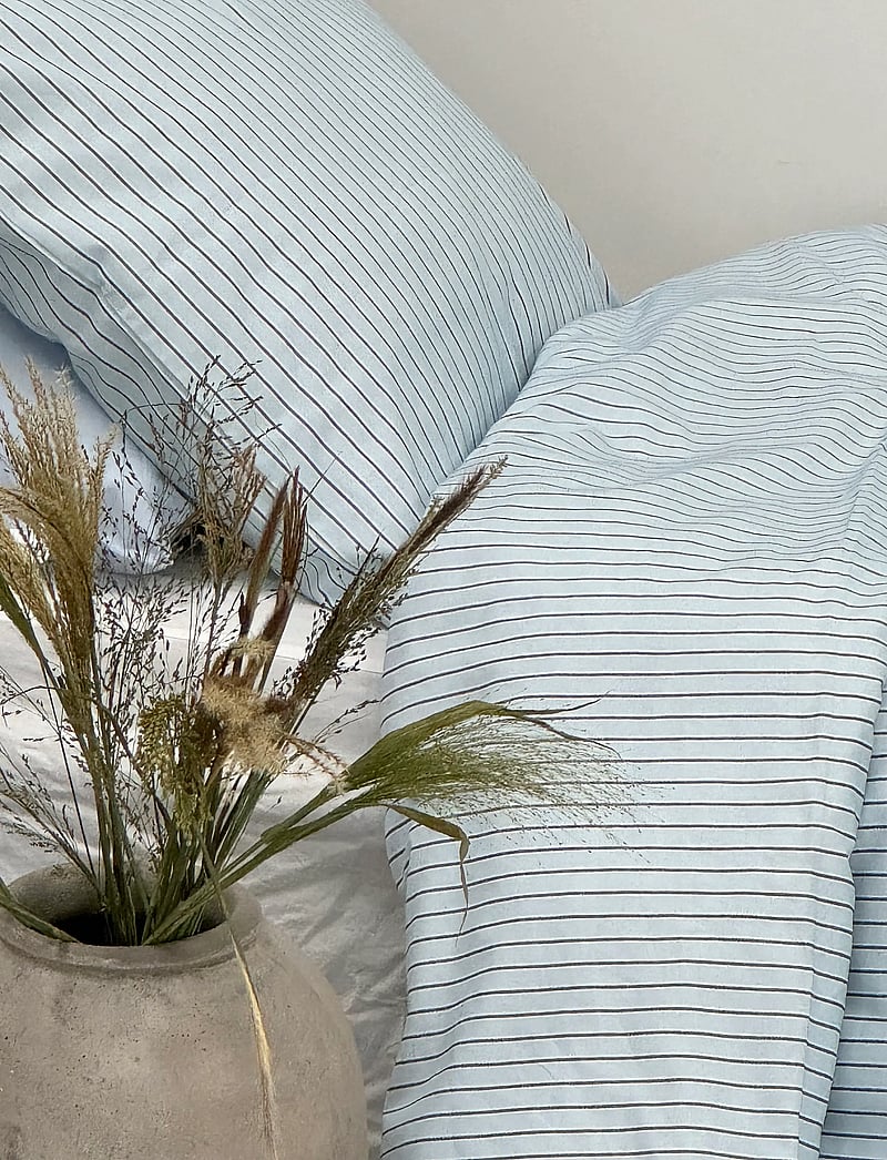 Omhu - Organic bedding set - Multi stripe - voodiriiete komplektid - lys blÅ - 0