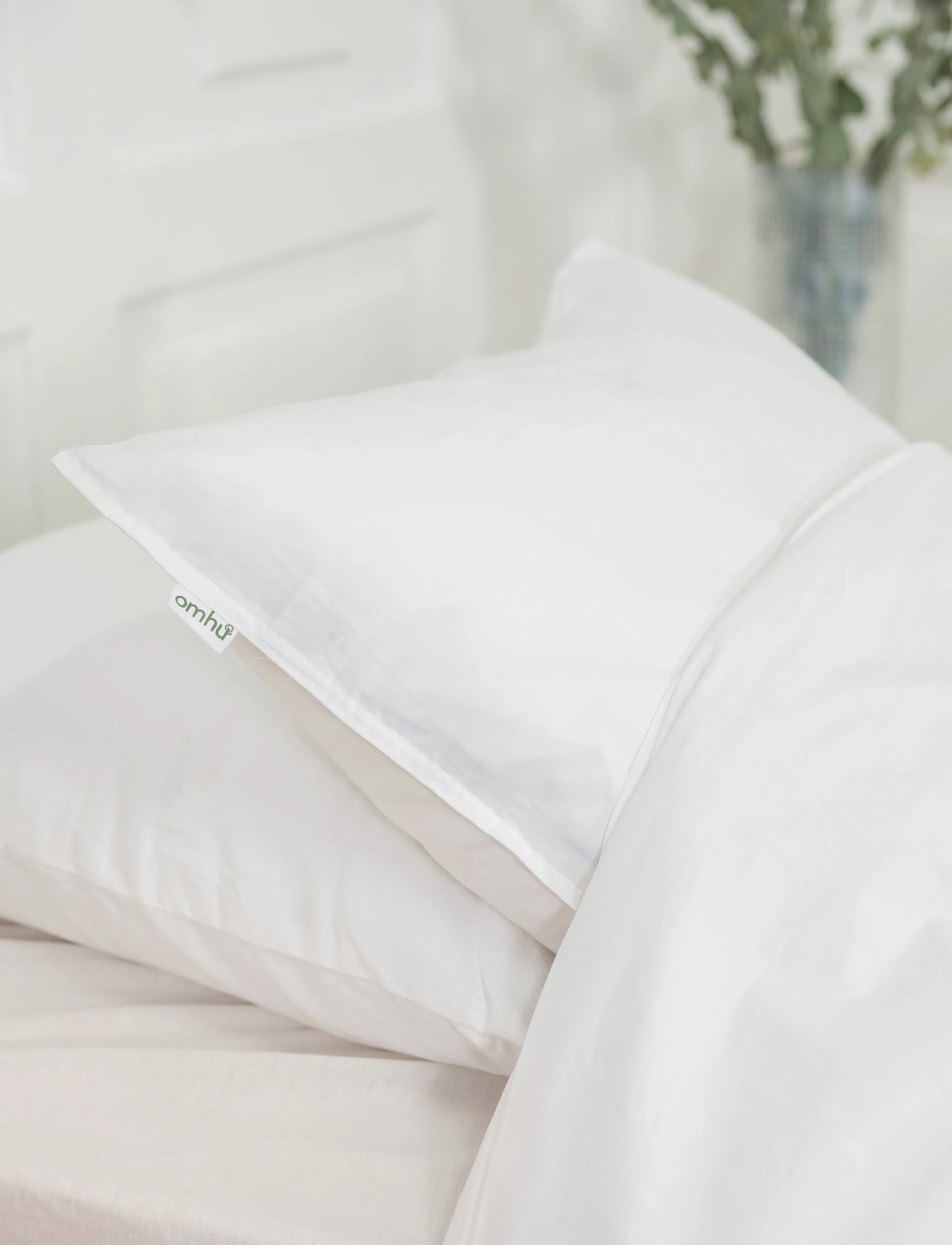 Omhu - Organic bedding set - Percale - gultas veļas komplekti - hvid - 3