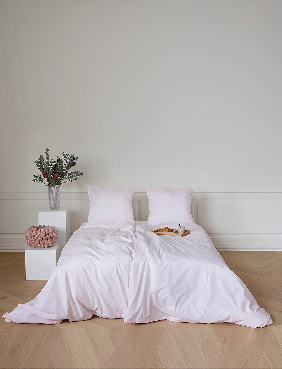 Omhu - Økologisk sengesæt - Percale - voodiriiete komplektid - rose - 0