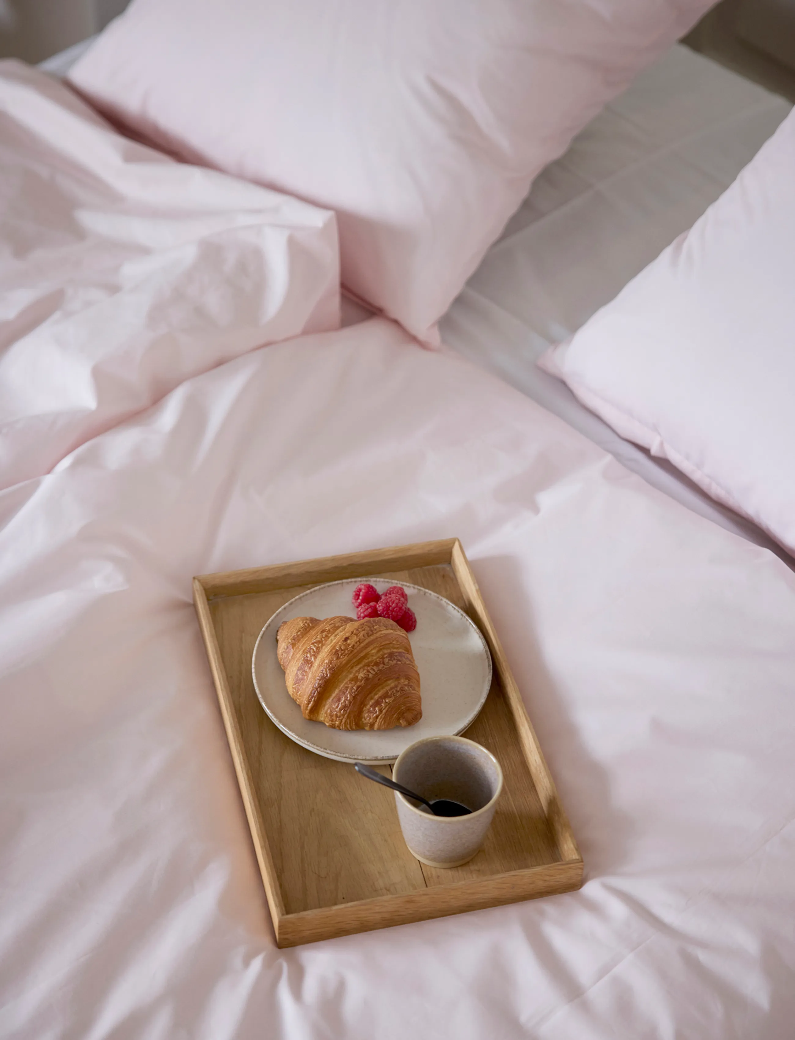Omhu - Økologisk sengesæt - Percale - bed sets - rose - 2