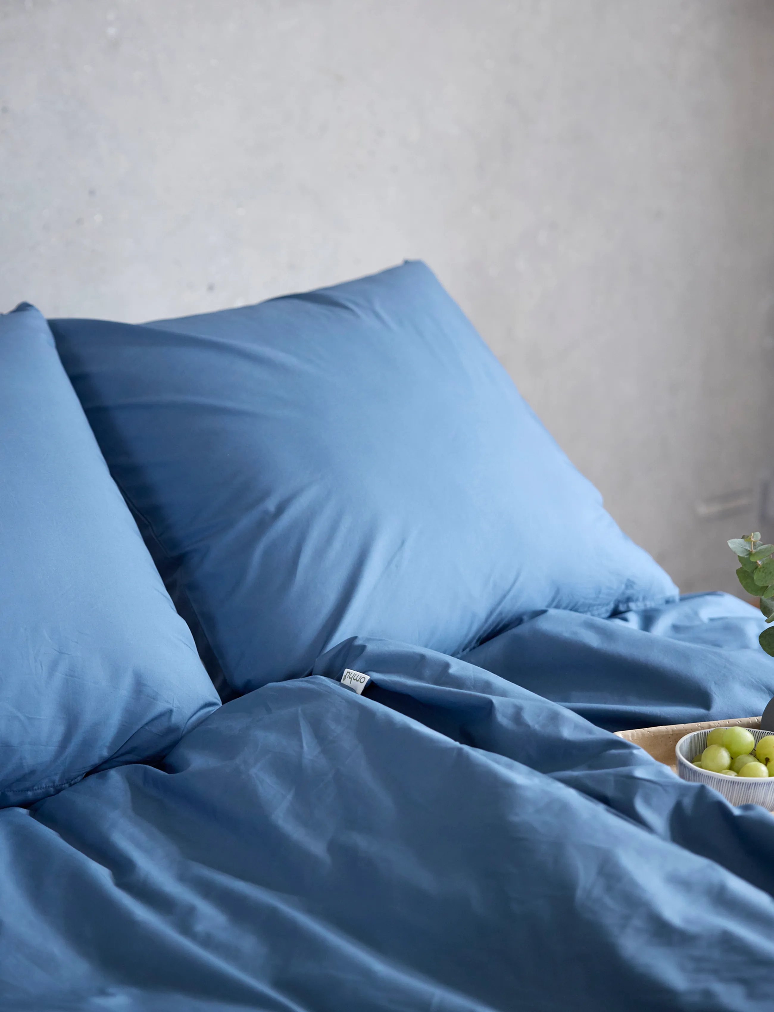 Omhu - Økologisk sengesæt - Percale - sengesæt - ocean - 2