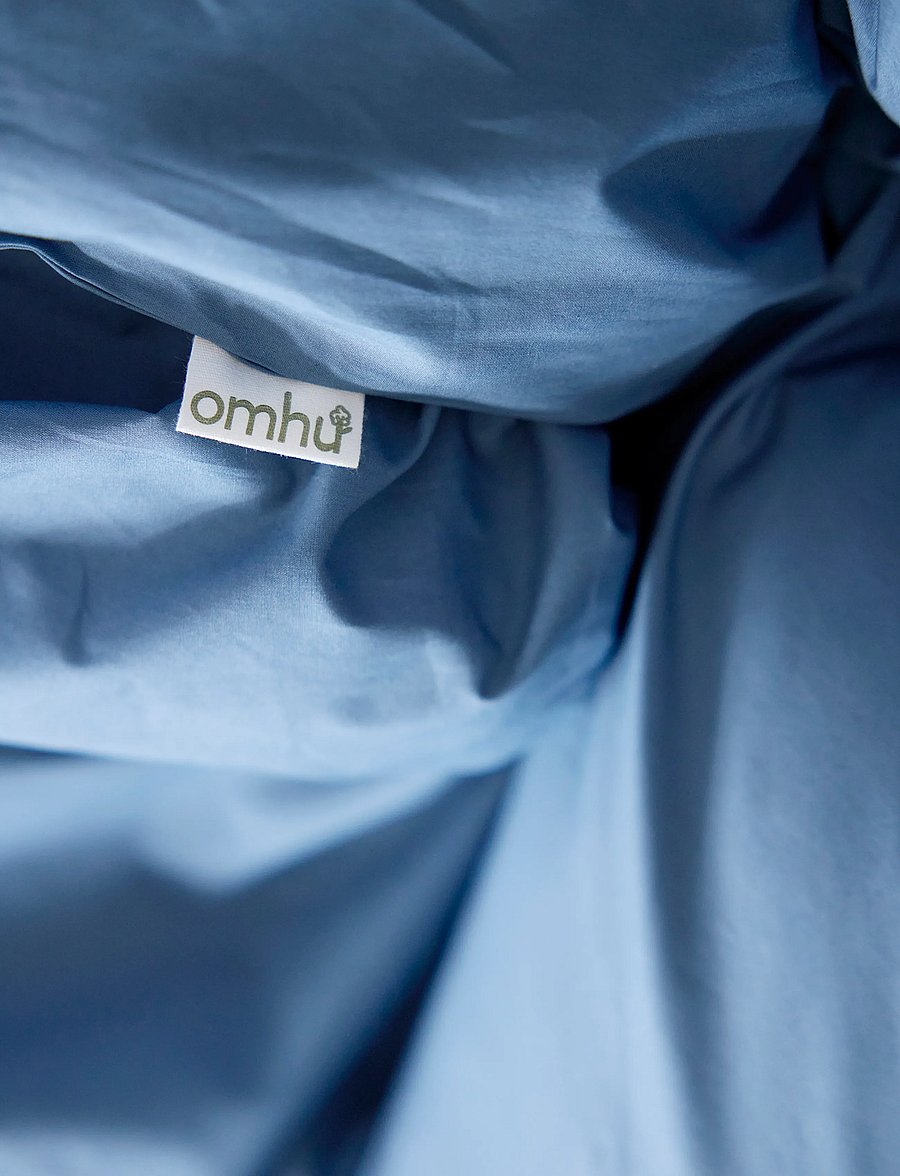 Omhu - Økologisk sengesæt - Percale - voodiriiete komplektid - ocean - 4