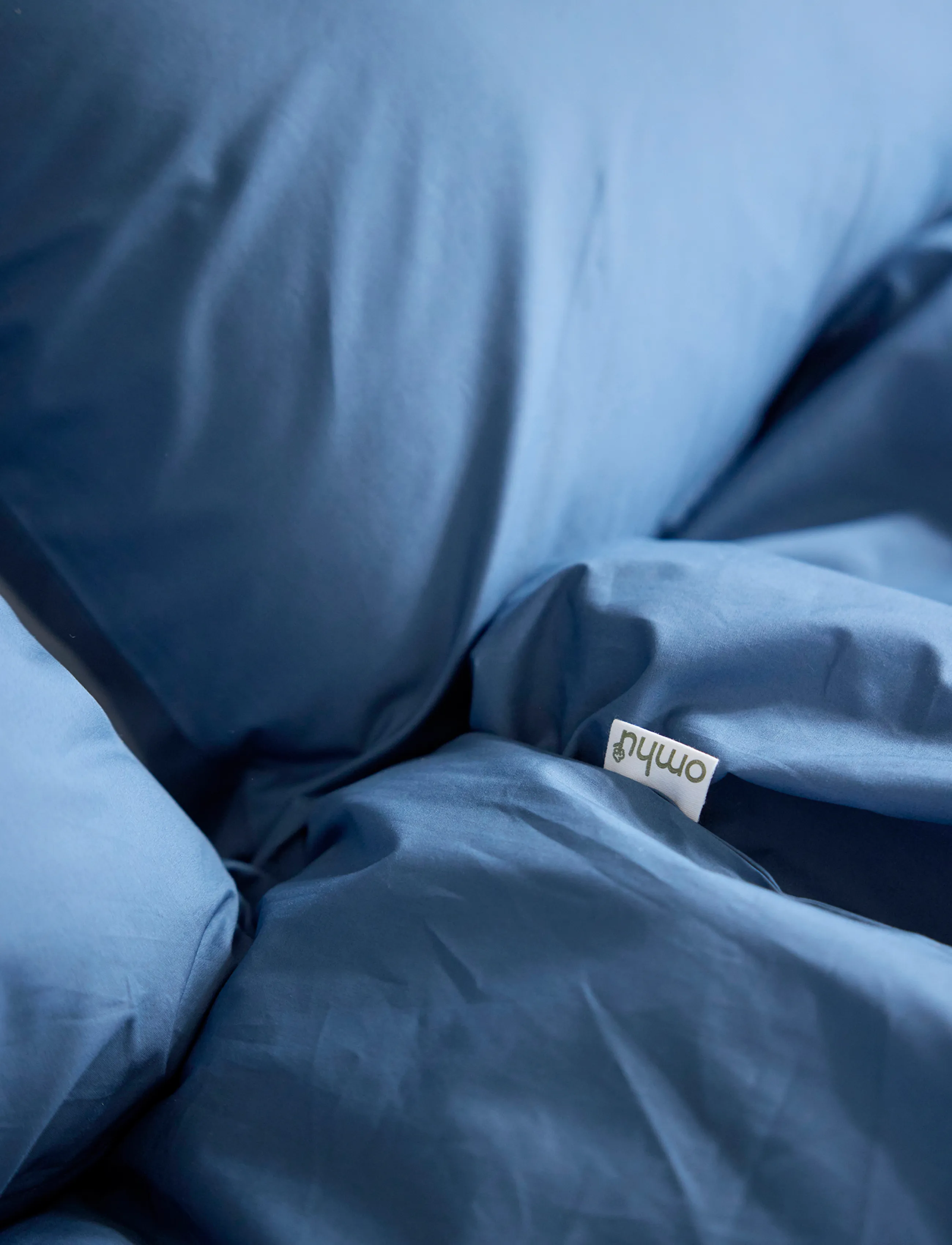 Omhu - Økologisk sengesæt - Percale - sengesæt - ocean - 5