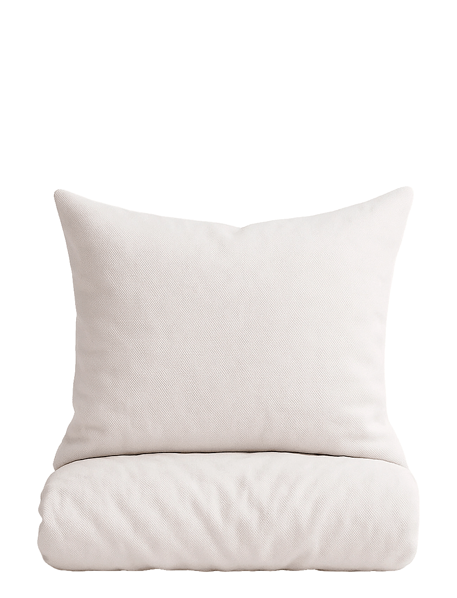 Omhu - Organic bedding set - Micro check - bettwäsche-set - dove - 1