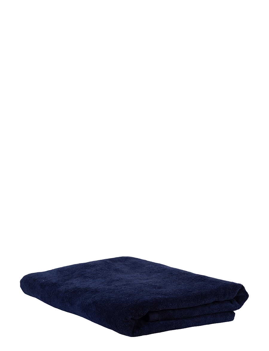Omhu - Organic towel - Terry/velour - navy - 2