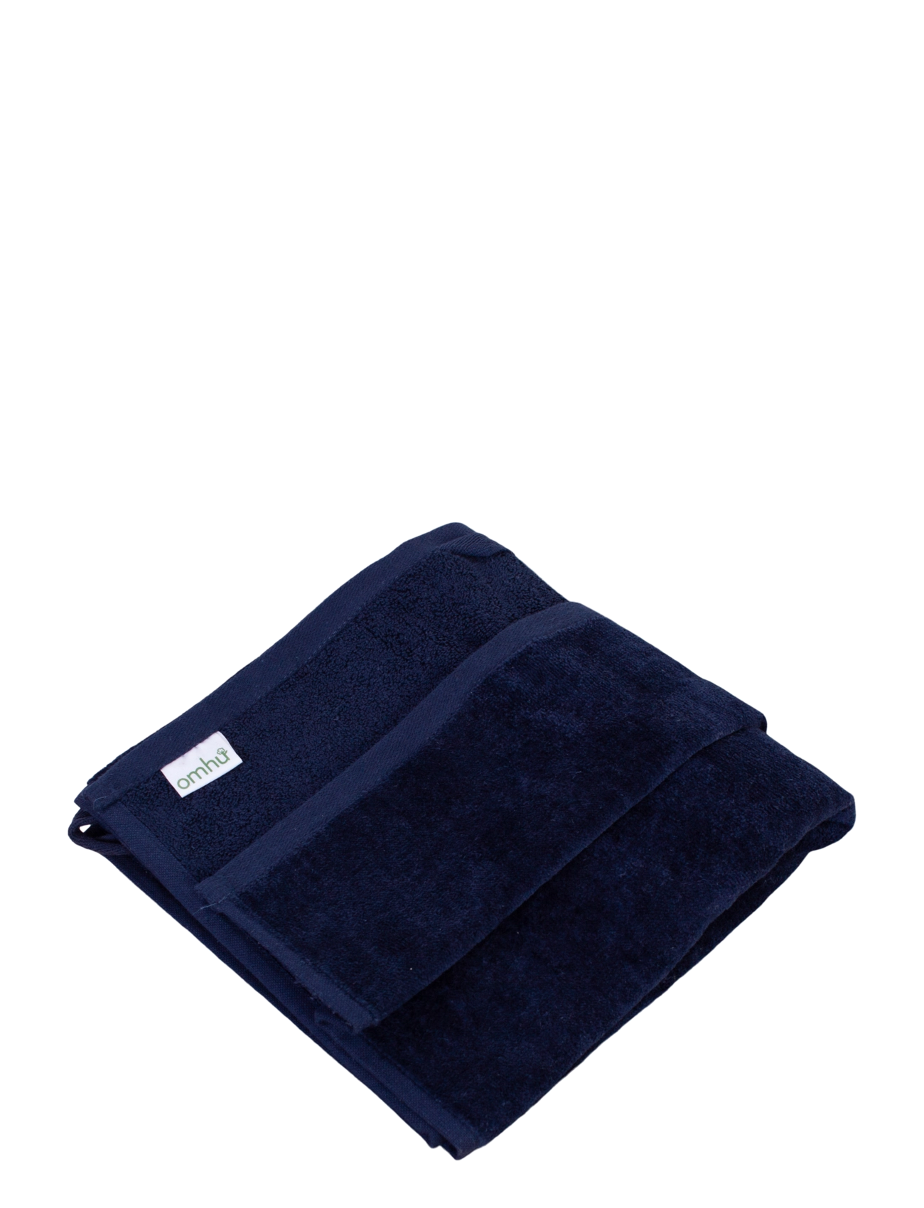 Omhu - Organic towel - Terry/velour - navy - 1