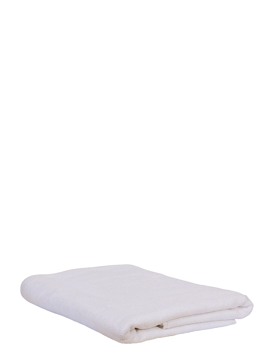 Omhu - Organic towel - Terry/velour - hvid - 2