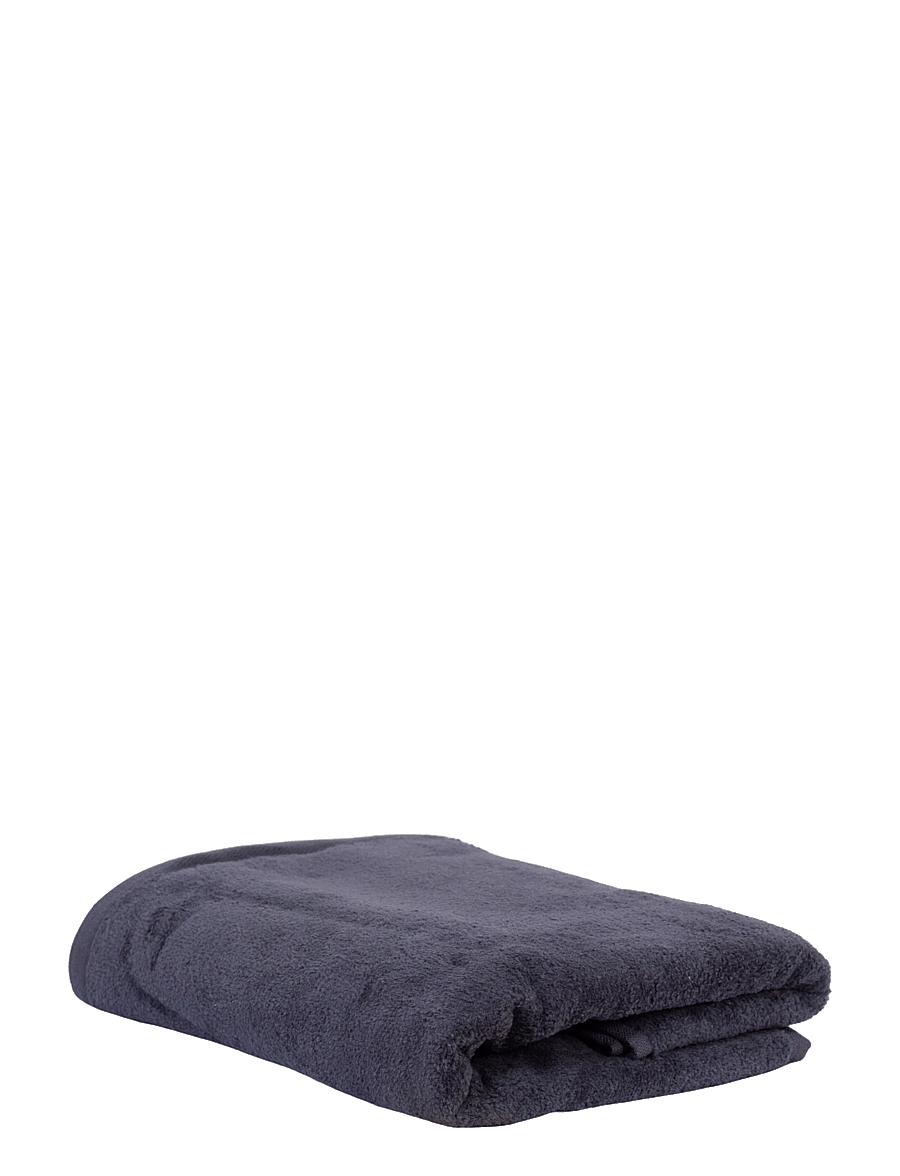Omhu - Organic towel - Terry/velour - mØrke grÅ - 2