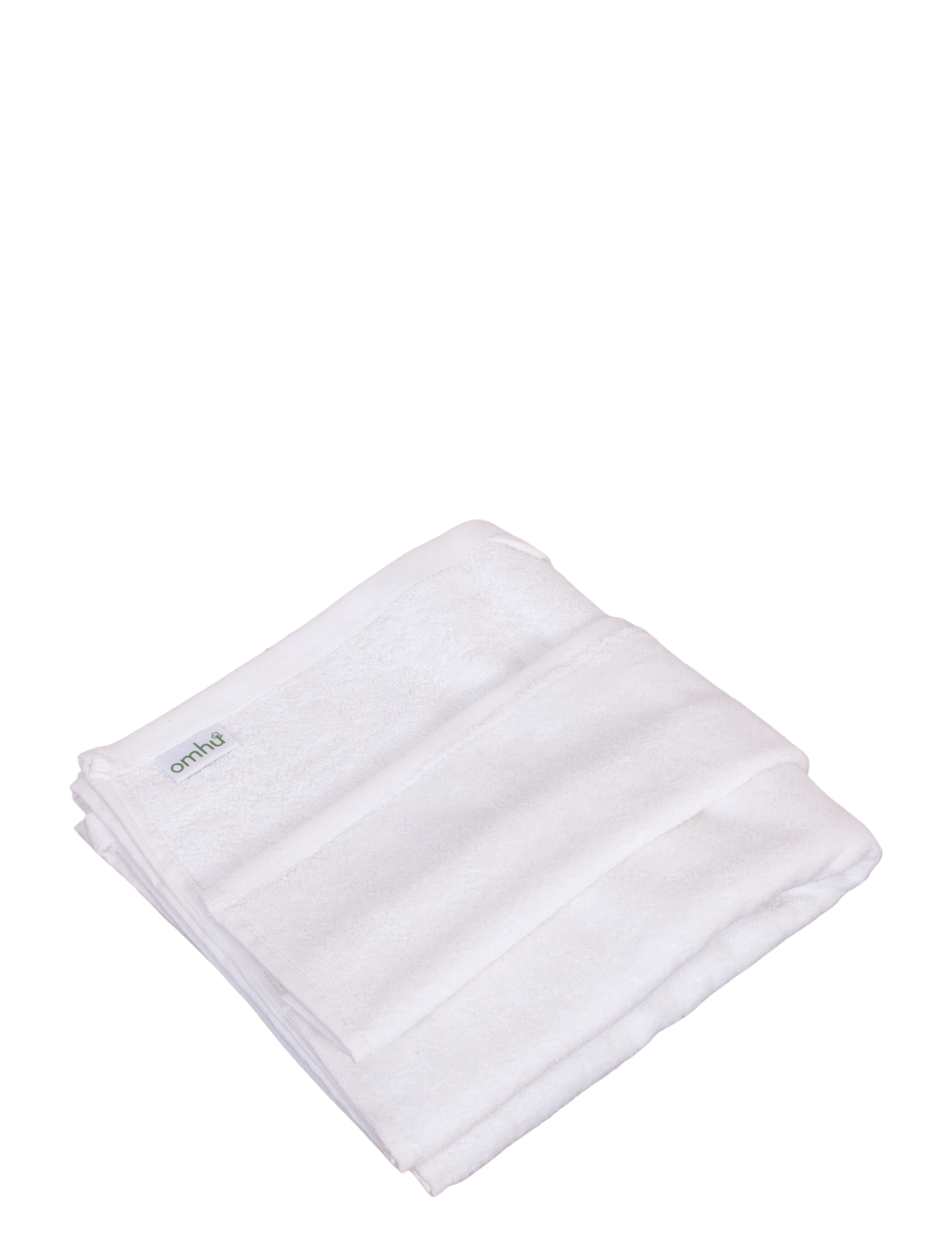 Omhu Organic towel - Terry/velour - Handtücher - HVID / white