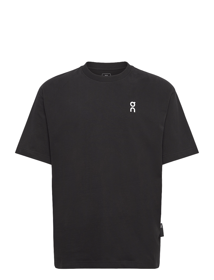 On - Club T - oberteile & t-shirts - black - 0