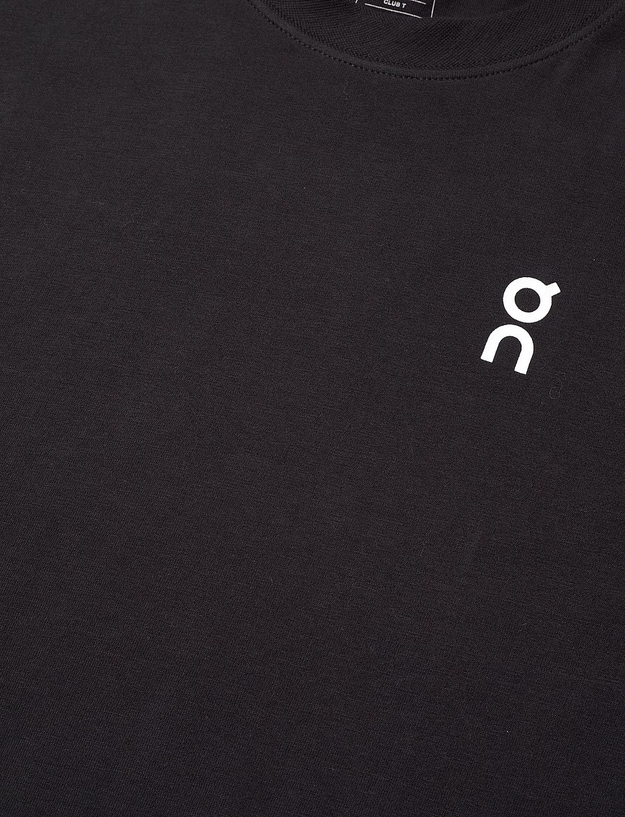 On - Club T - oberteile & t-shirts - black - 2