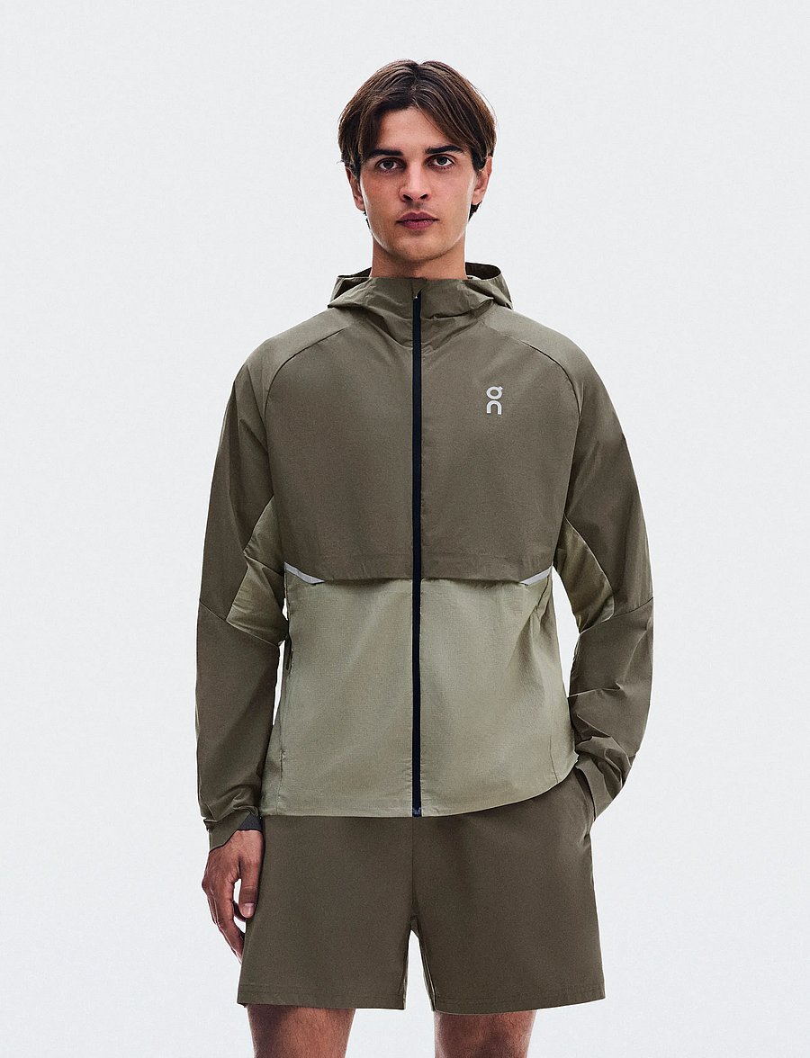 On - Core Jacket - sportsjakker - bark | vetiver - 0