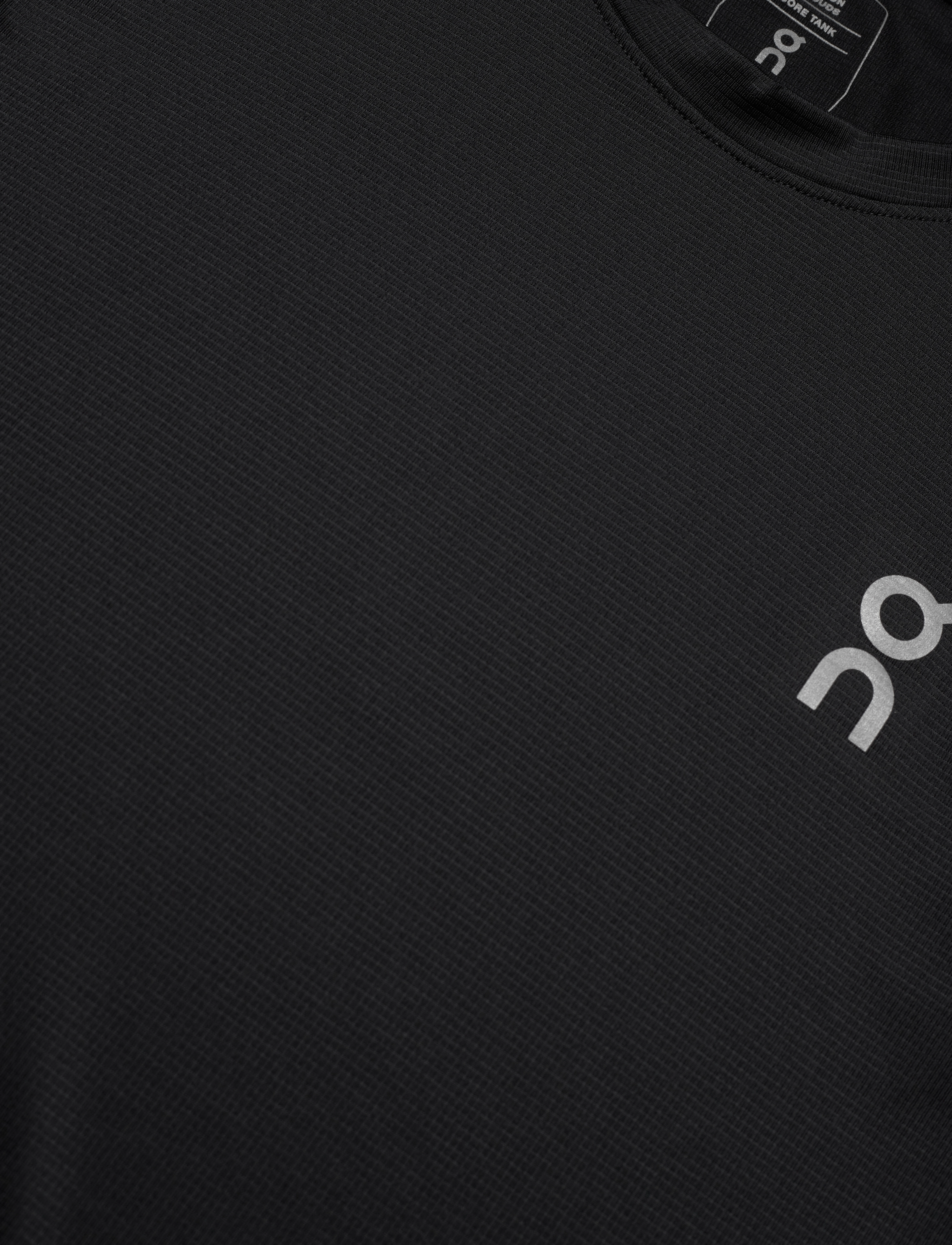 On - Core Tank - linnen - black - 2