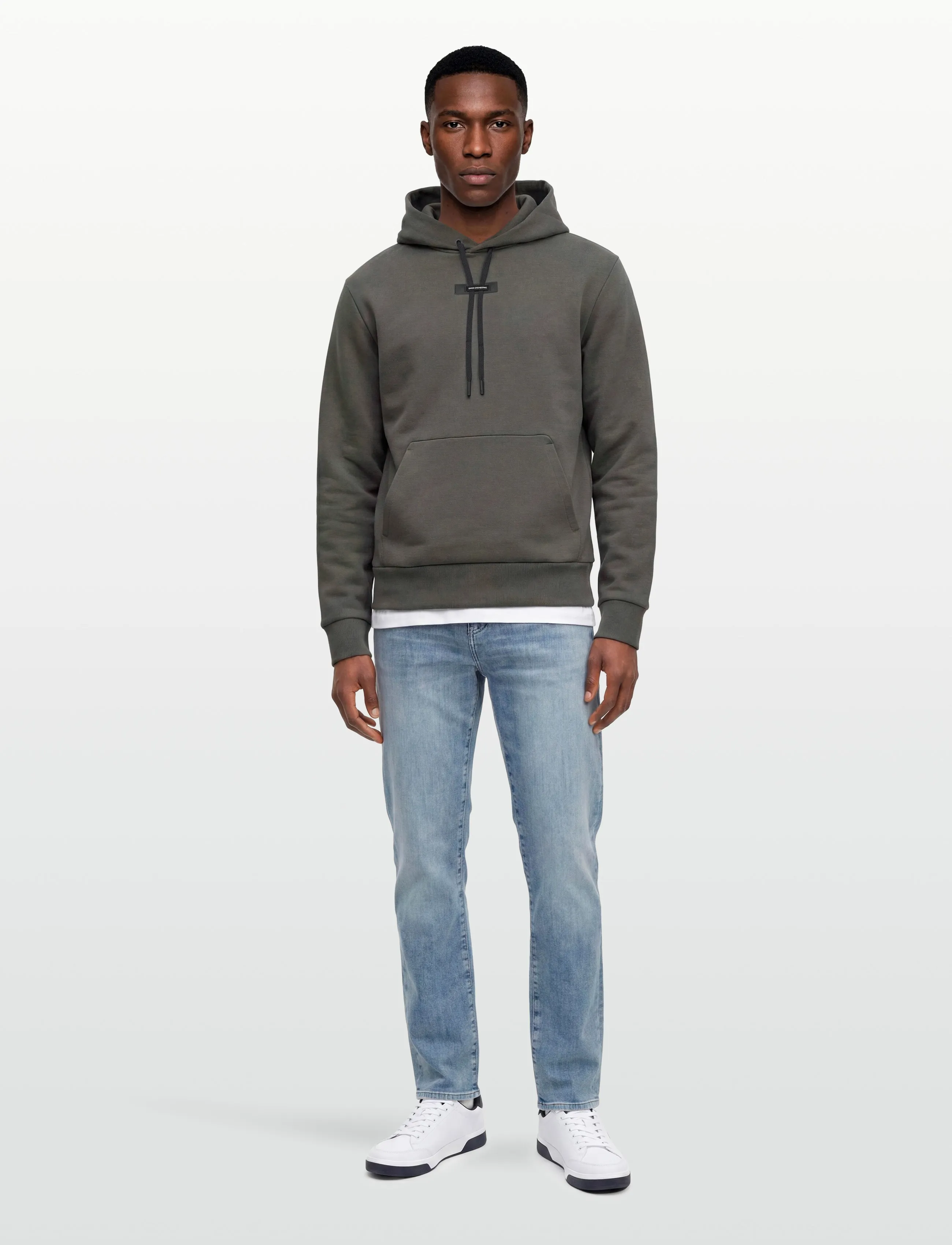 On Focus Tech Hoodie, XL, Grey, Sport Sweatshirts & Hoodies > Sport Hoodies, Herre