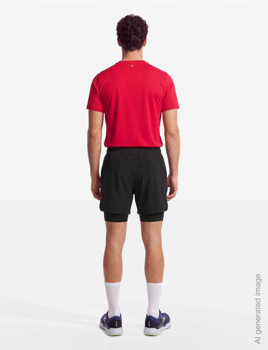 On - Train 2-in-1 Shorts - träningsshorts - black - 4