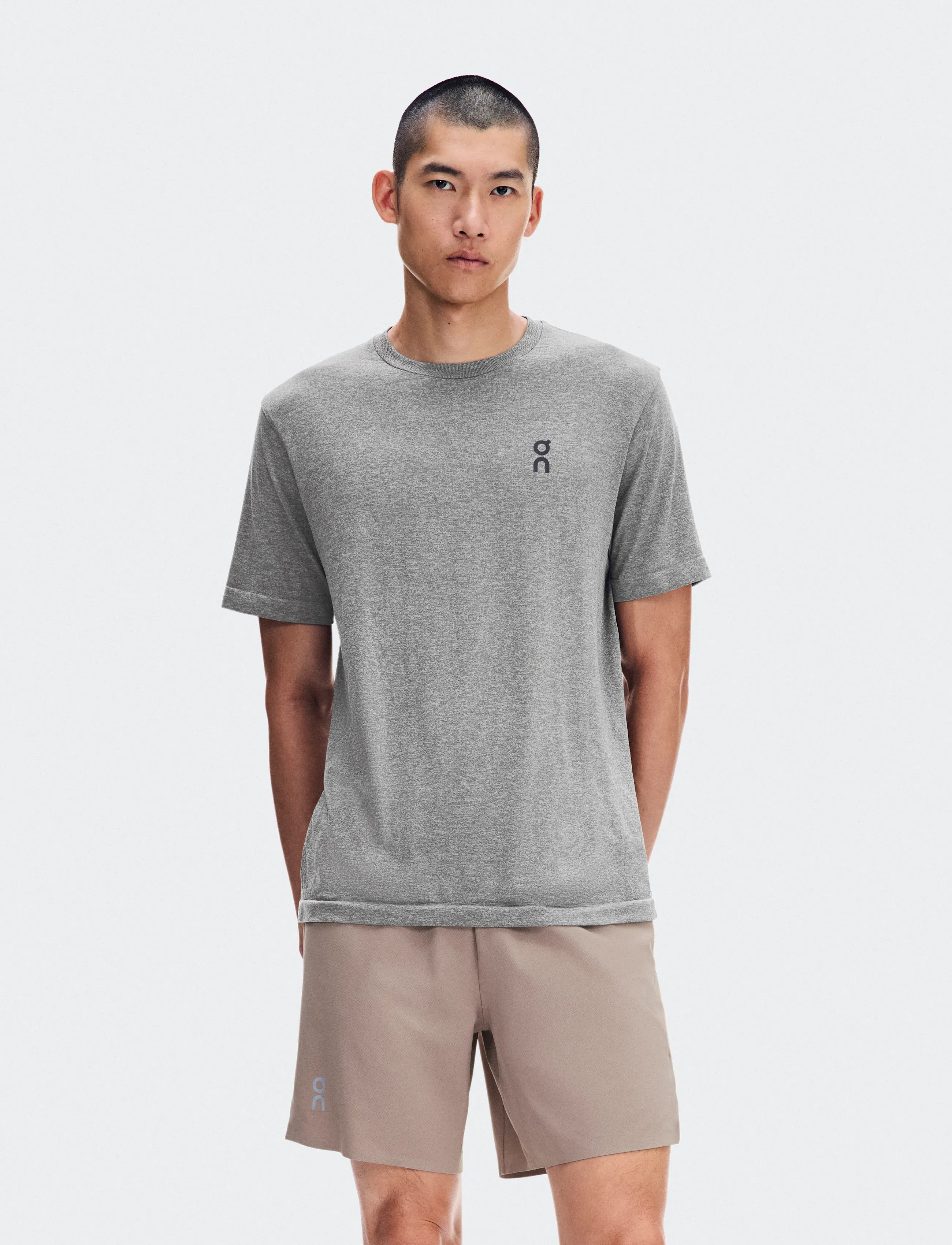 On - Train Flex-T - t-shirts - clay heather - 0