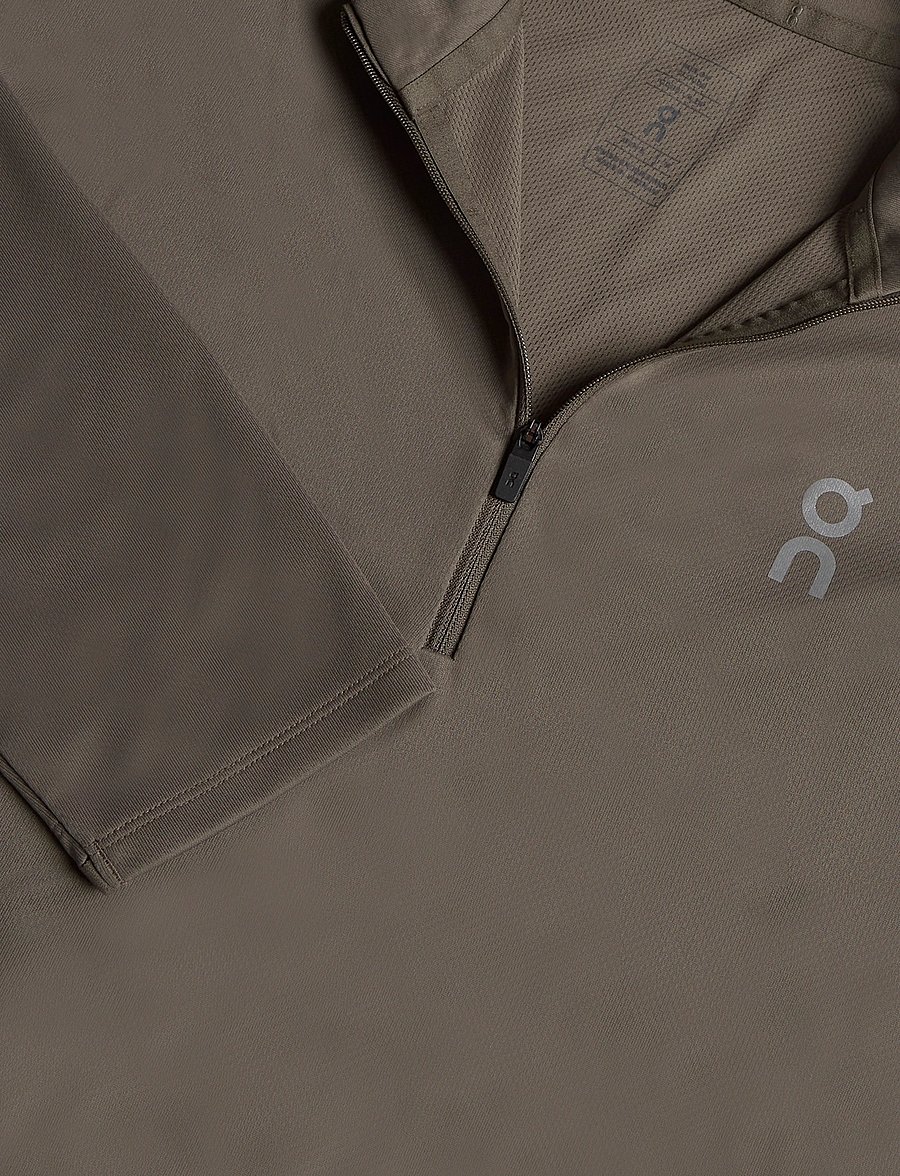 On - Core 1/4 Zip - fleece & midlayer - bark - 2