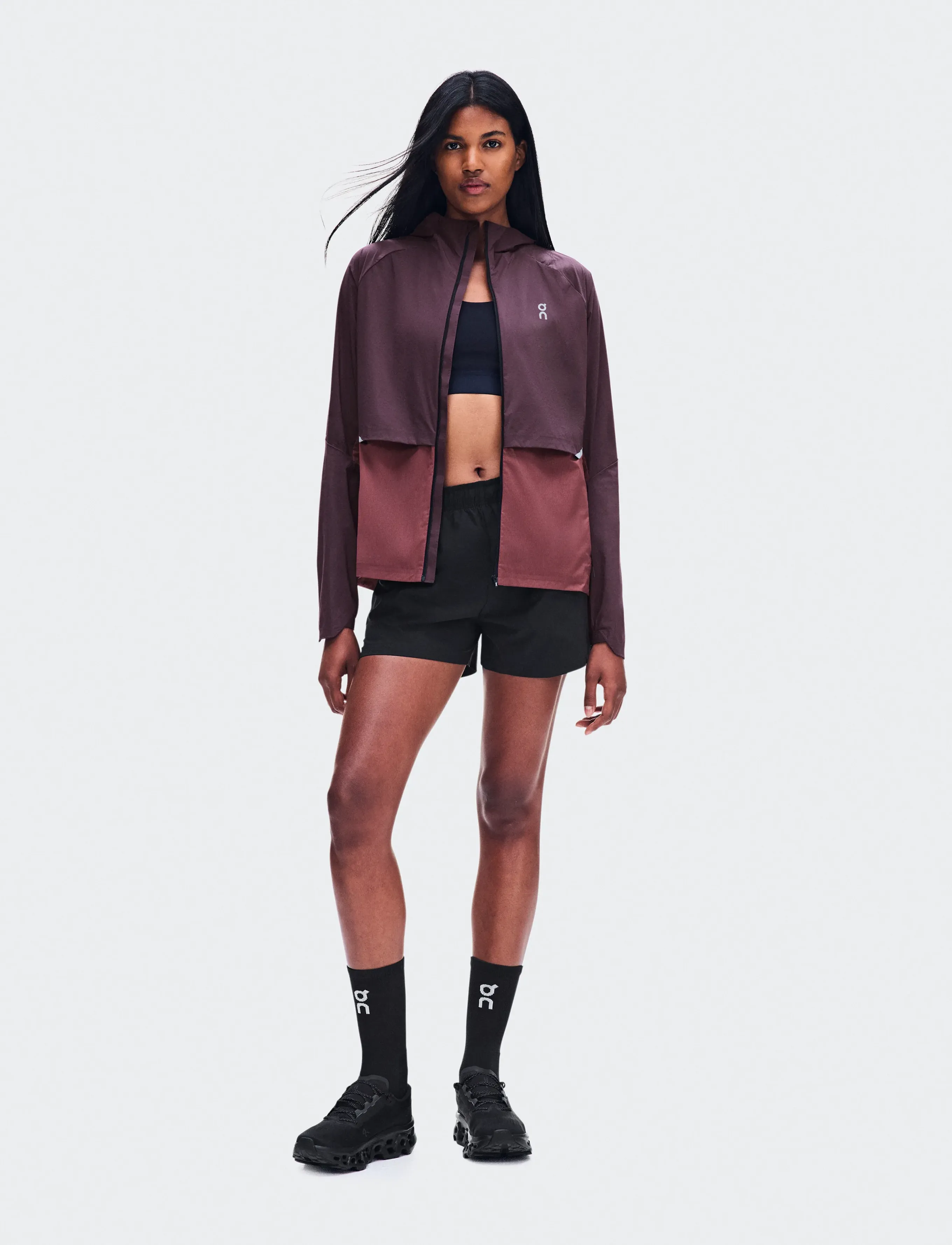 On - Core Jacket - trainingsjacken - urchin | barberry - 3