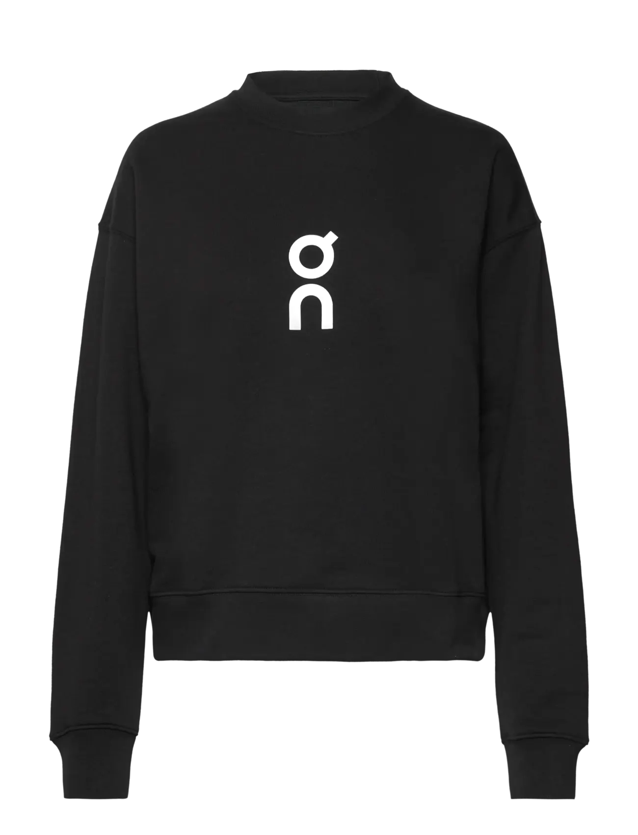 On Club Crew, Kvinder, Højhalset Sweatshirt, Sort, Str: XS