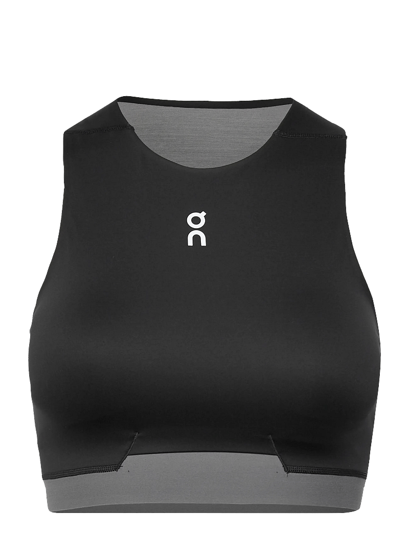 On - Train 2-in-1 Crop - sports bras - black - 0
