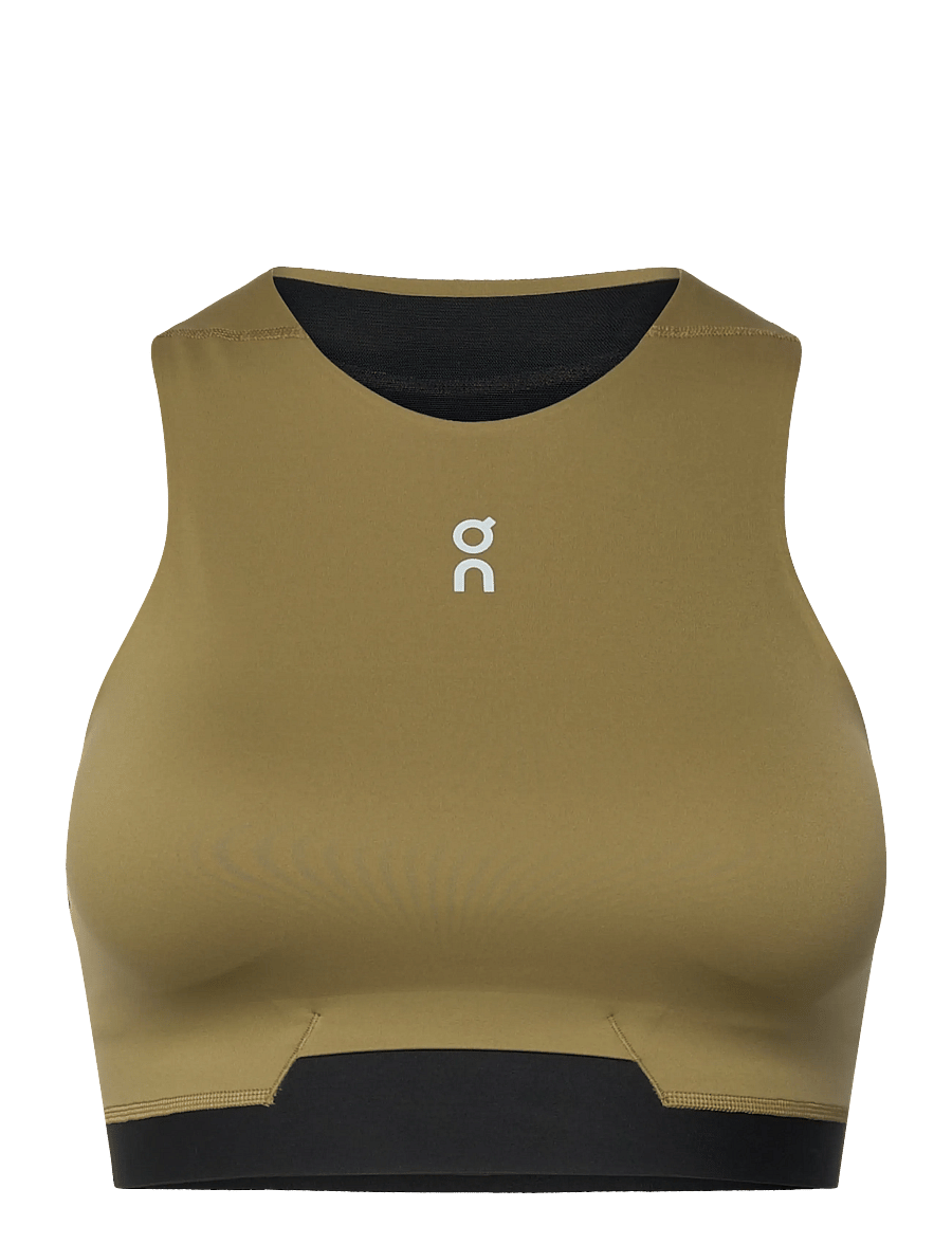 On - Train 2-in-1 Crop - sports bras - nutmeg - 0