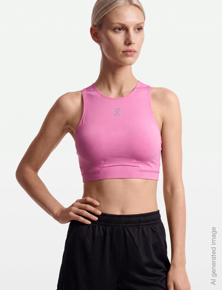 On - Train 2-in-1 Crop - spordi-rinnahoidjad - bubblegum - 3