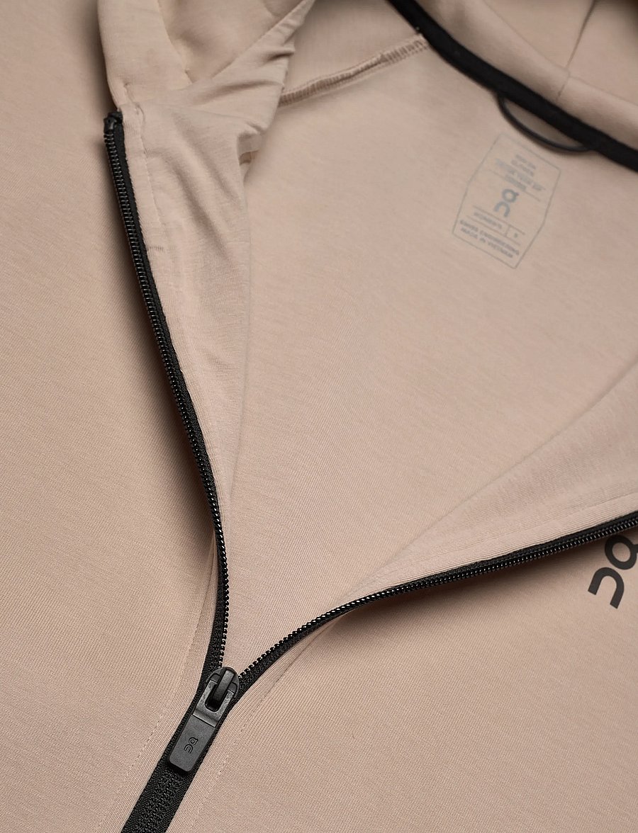 On - Focus Tech Zip Hoodie - kapuutsiga dressipluusid - desert - 2