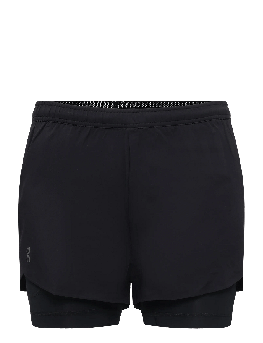 On - Train 2-in-1 Shorts - træningsshorts - black - 0