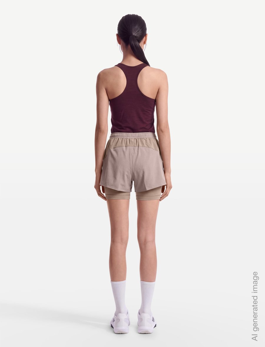 On - Train 2-in-1 Shorts - trainingsshorts - clay - 4
