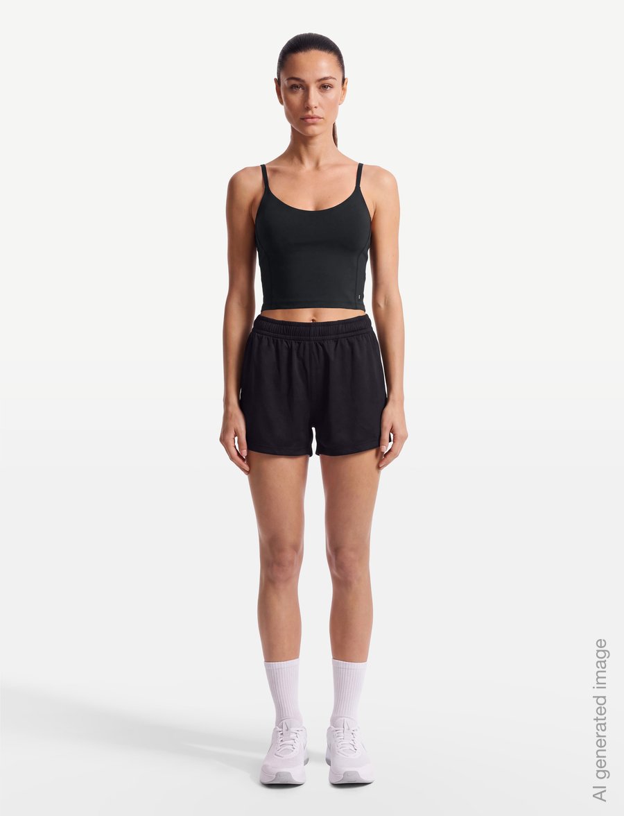 On - Studio Crop - crop-tops - black - 0