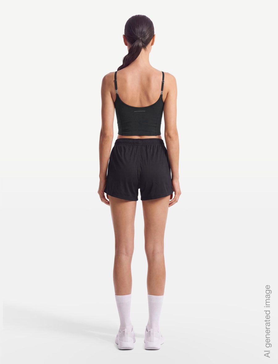 On - Studio Crop - crop-tops - black - 4