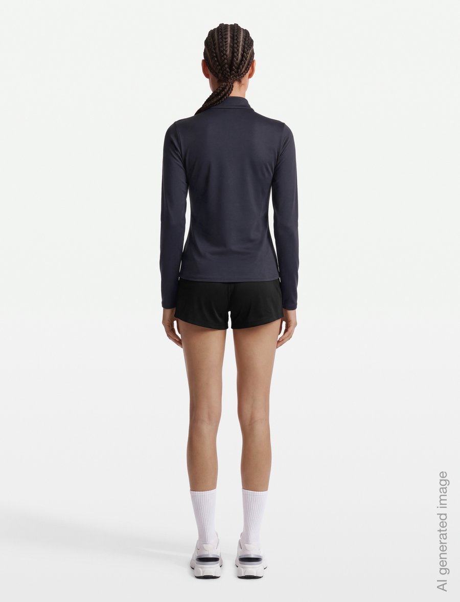 On - Core 1/4 Zip - baselayer overdele - black - 4