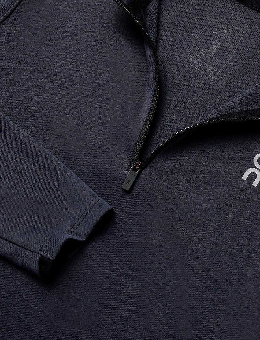 On - Core 1/4 Zip - baselayer overdele - black - 2
