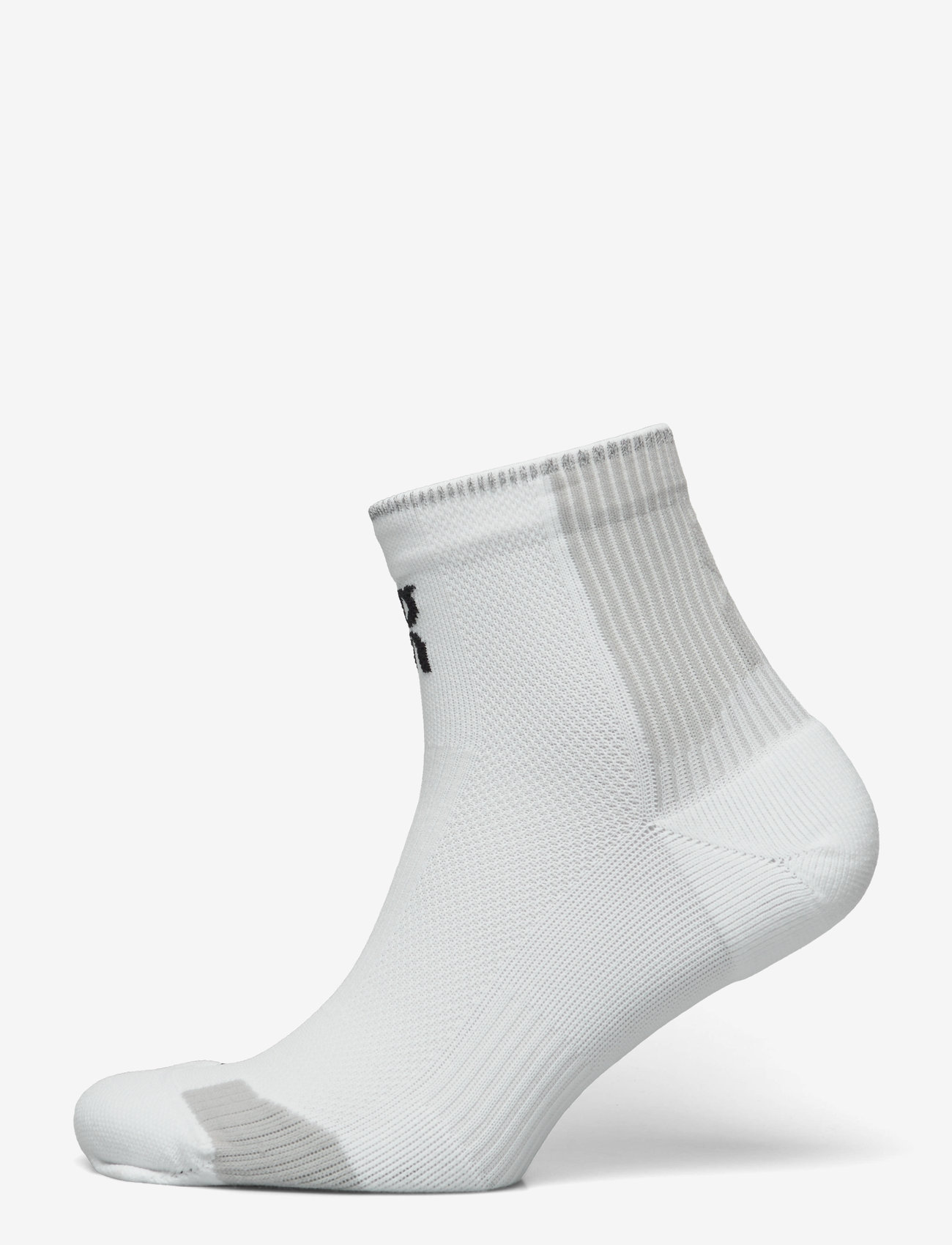 On - Performance Run Sock Mid - white | glacier - 0