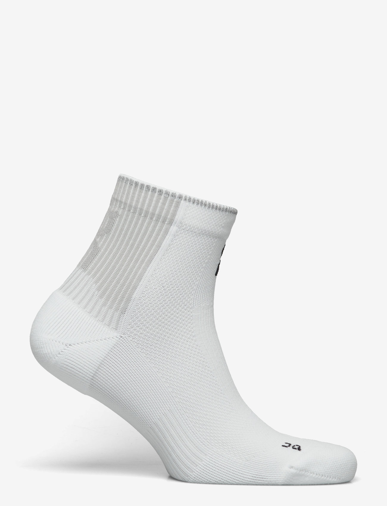 On - Performance Run Sock Mid - white | glacier - 1