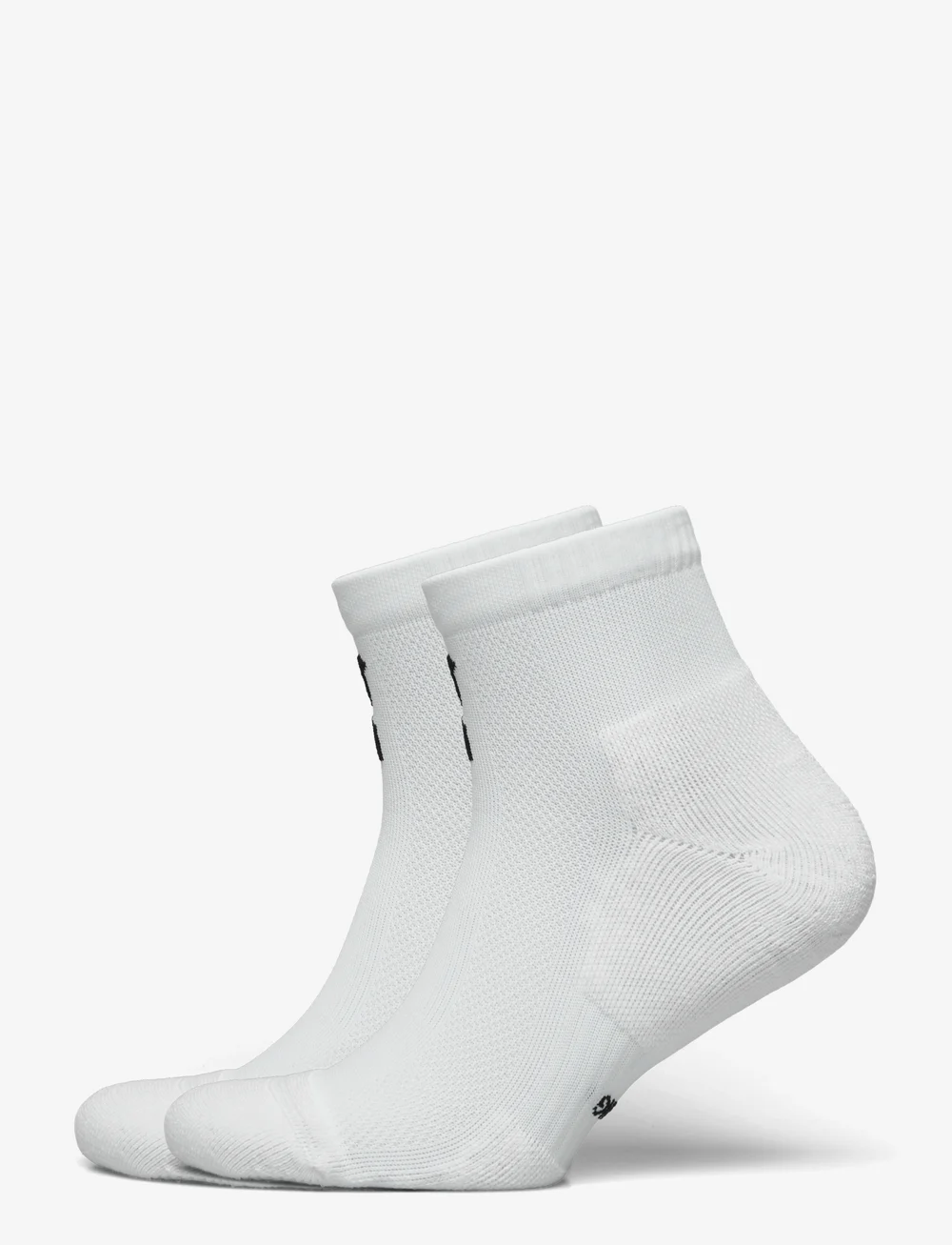 On - Core Run Sock Mid 2P - träningsstrumpor - white - 0
